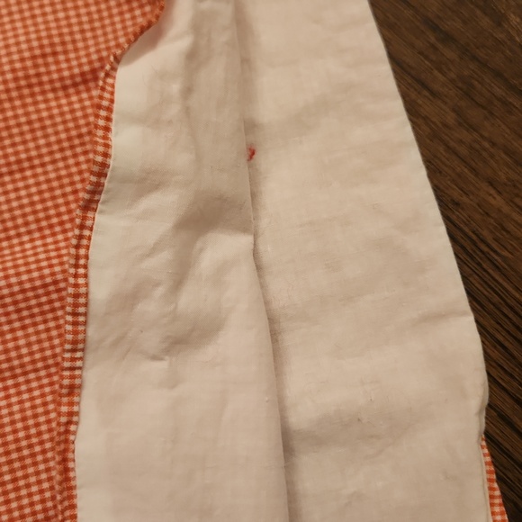 Lot 2 Orange Big Girls Smocked Dresses - Picture 9 of 9